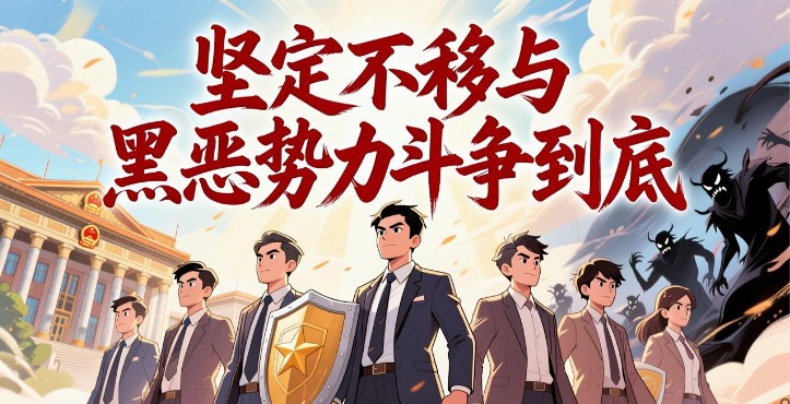 坚定不移与黑恶势力斗争到底——中央政法委负责同志就开展深化扫黑除恶专项斗争有关问题答记者问