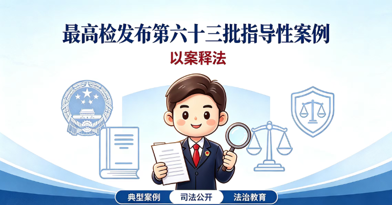 最高检发布第六十三批指导性案例 5件案例均为最高检抗诉的疑难复杂刑事案件