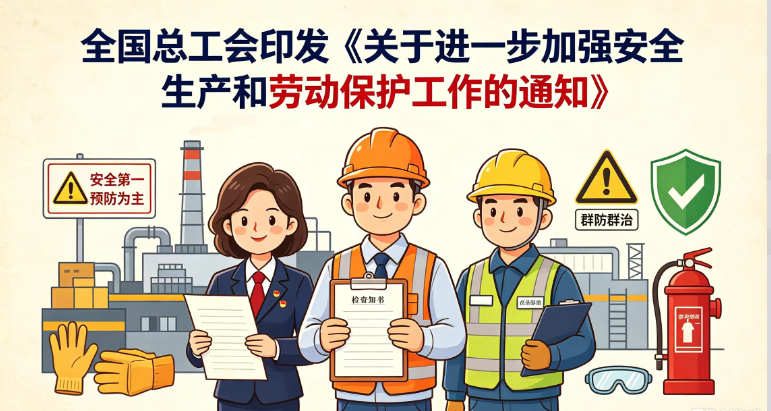 全国总工会部署加强安全生产和劳动保护工作
