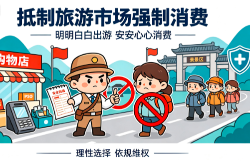 文旅部公布13起旅游市场强制消费问题典型案例